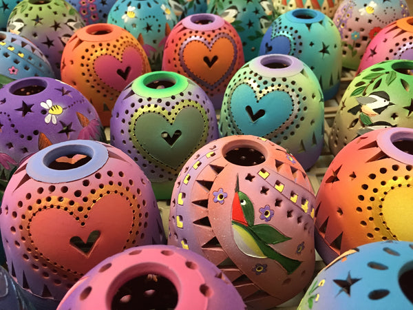 sending love heart luminary 9