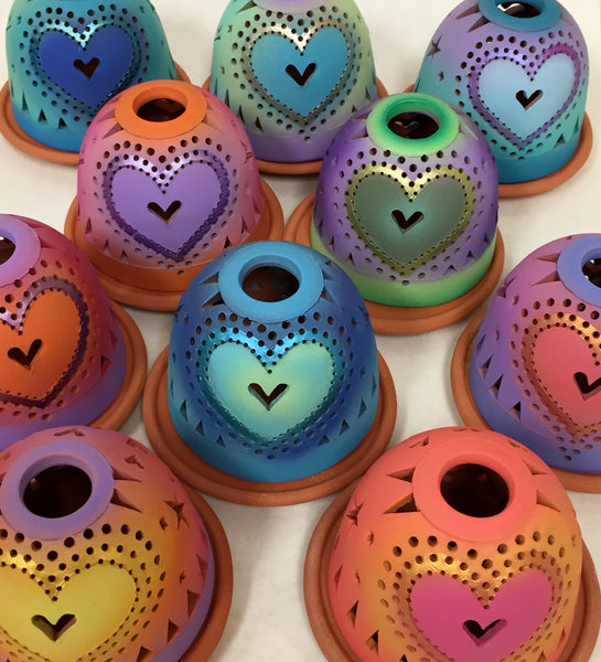 sending love heart luminary 9