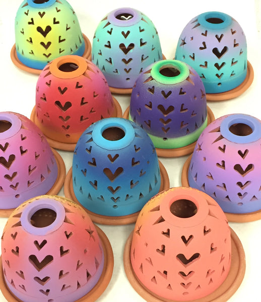 sending love heart luminary 5