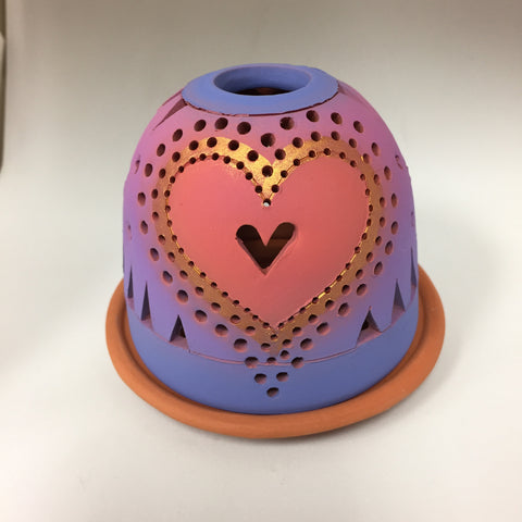 sending love heart luminary 1