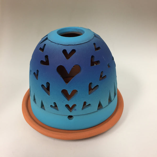 sending love heart luminary 5