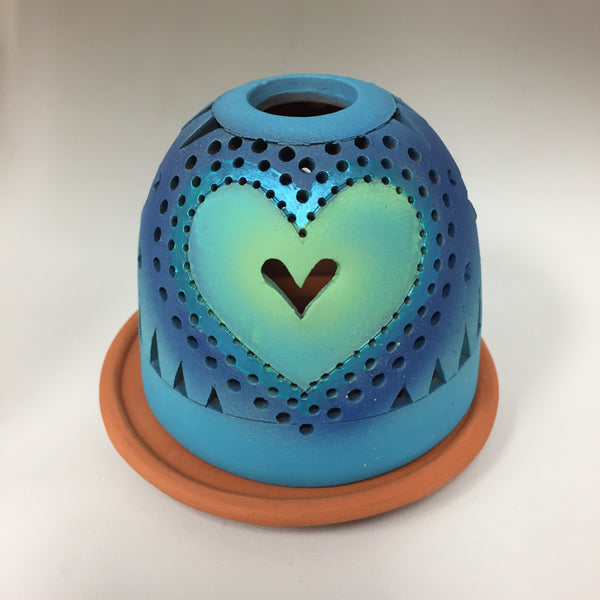 sending love heart luminary 5