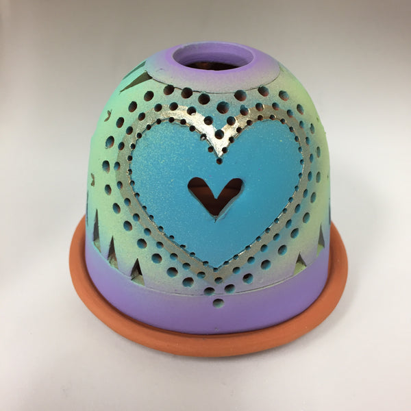 sending love heart luminary 9