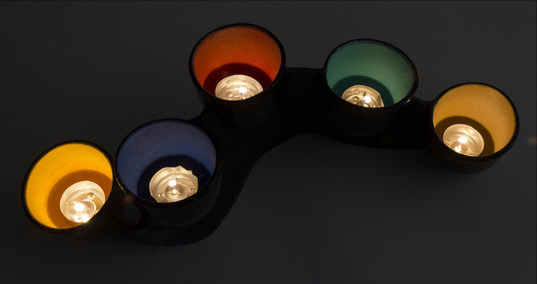 LightWave Candle Sculptures from Starry Lights Studio