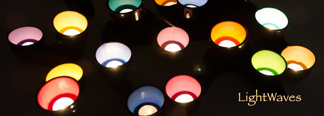 Lightwave Candle Sculptures from StarryLights Studio